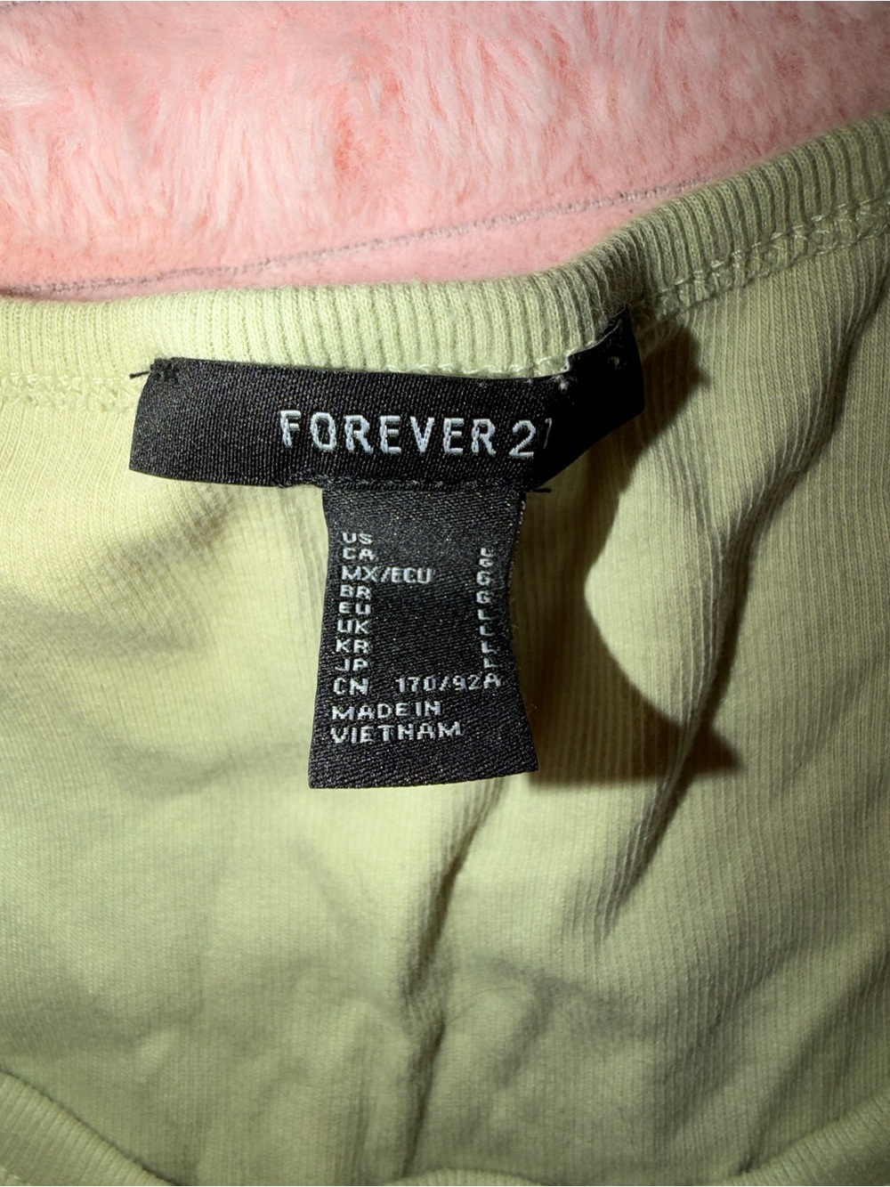 tank top forever 21